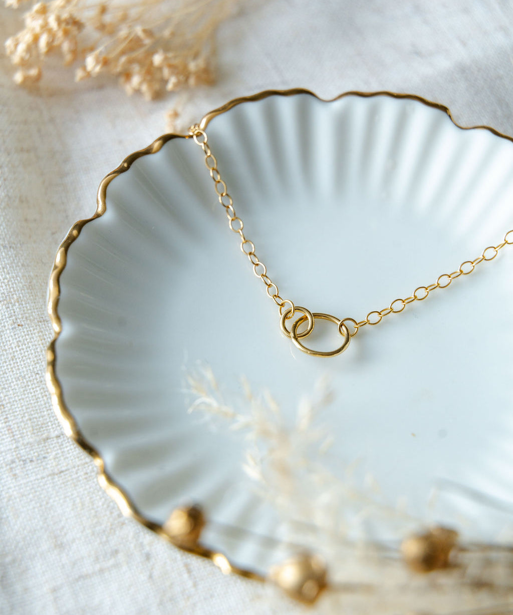 Embraced gold bracelet image 0