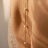 Eliora Pearl drop back necklace  image 3