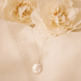 Lola Small Coin Pearl Necklace