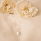 Lola Small Coin Pearl Necklace