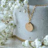 Aria Personalised initial necklace