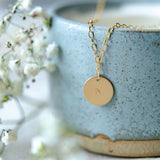 Aria Personalised initial necklace