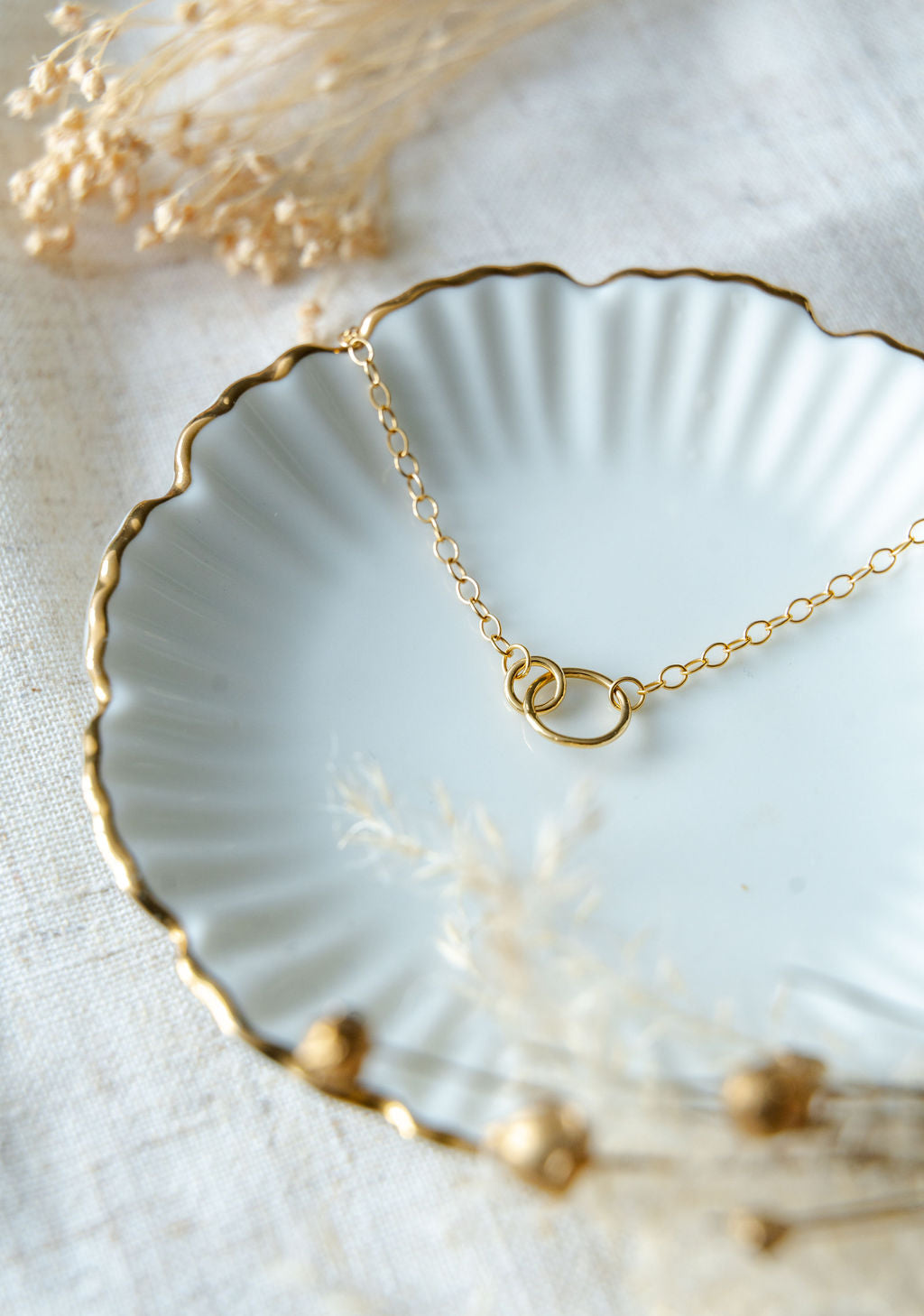 Embraced gold bracelet image 0