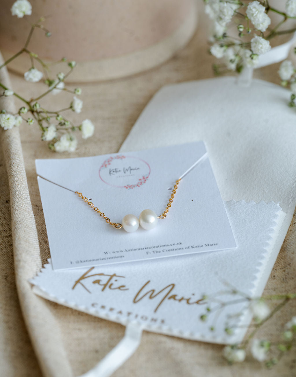 Connections Pearl Necklace image 0