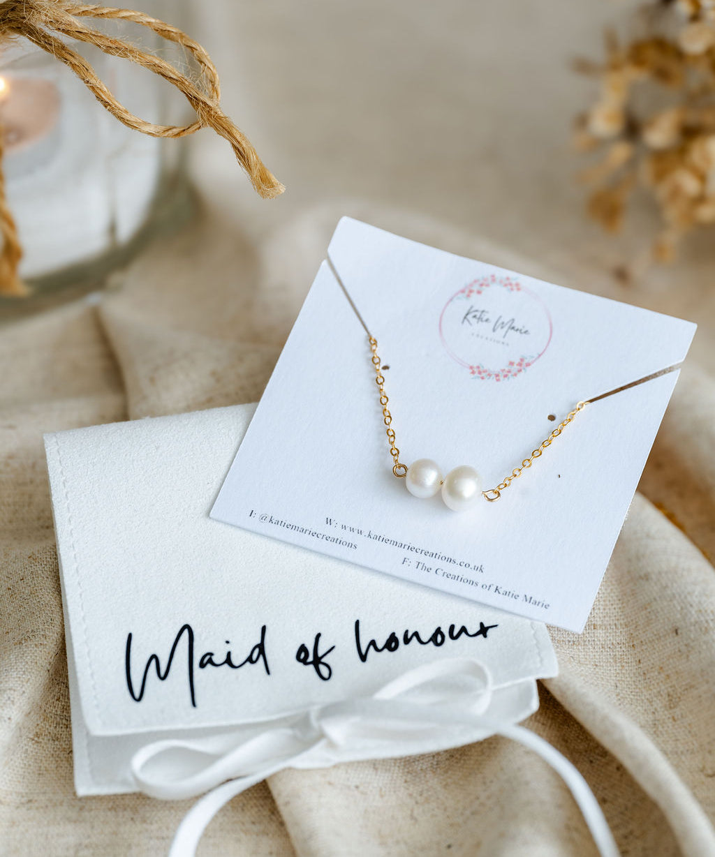 Connections Pearl Necklace image 1