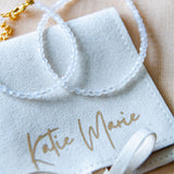 June birth gemstone bracelet -Moonstone image 0