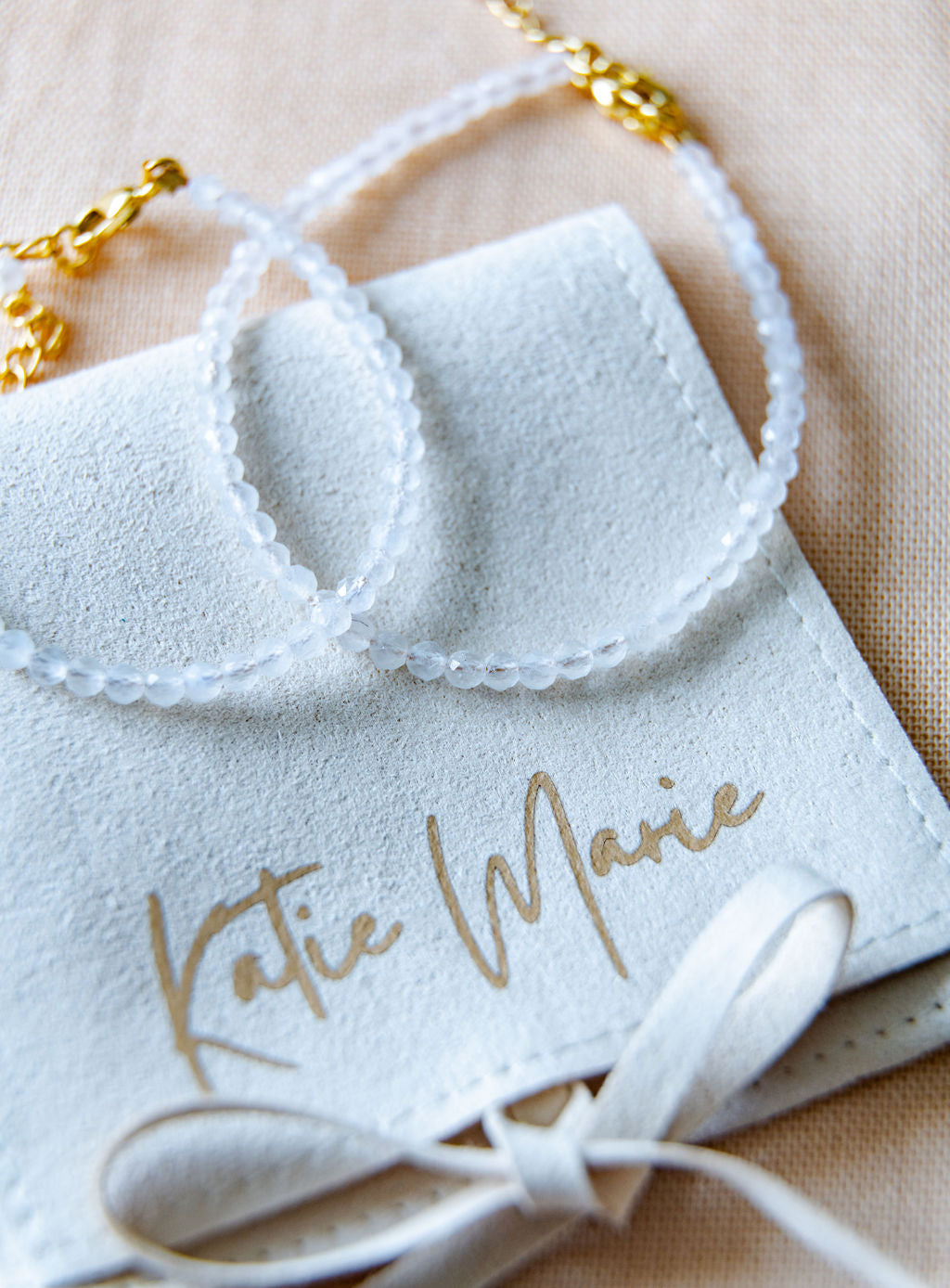 June birth gemstone bracelet -Moonstone image 0