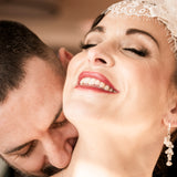 Maria Sterling silver Cluster pearl earrings image 2