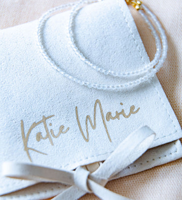 April Birthstone Bracelet - White Topaz image 0