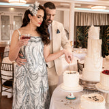 Beau Sterling Silver Pearl Earrings image 2