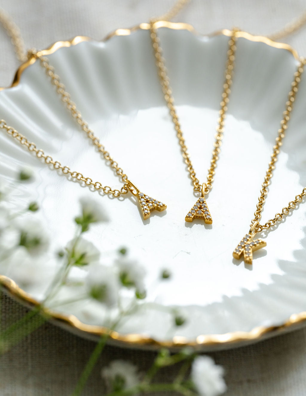 Meaningful alphabet necklace for sentimental jewellery