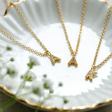 Meaningful alphabet necklace for sentimental jewellery