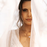 Akari Gold Pearl Necklace