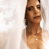 Akari Gold Pearl Necklace