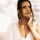 Akari Gold Pearl Necklace