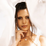 Akari Gold Pearl Necklace