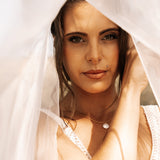 Akari Gold Pearl Necklace