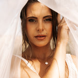 Akari Gold Pearl Necklace