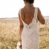 Akari Gold Pearl Necklace