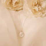 Lola Small Coin Pearl Necklace