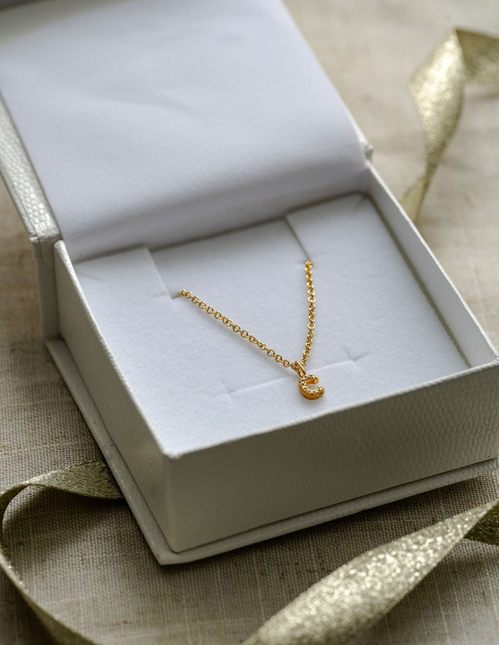 Alphabet necklace for the gift of connection and sentimentality 