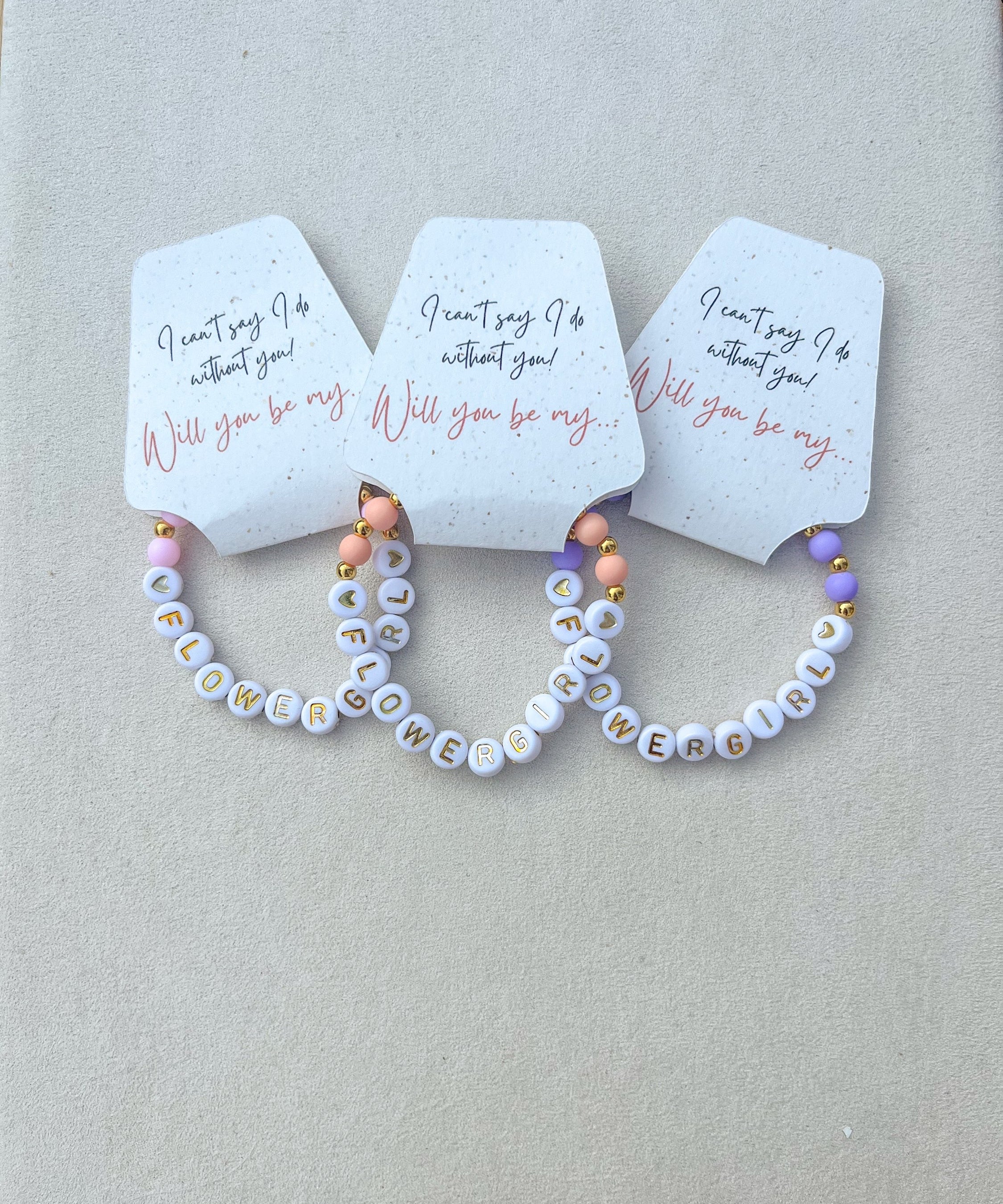 Will you be my flower girl? Children's Bracelet image 