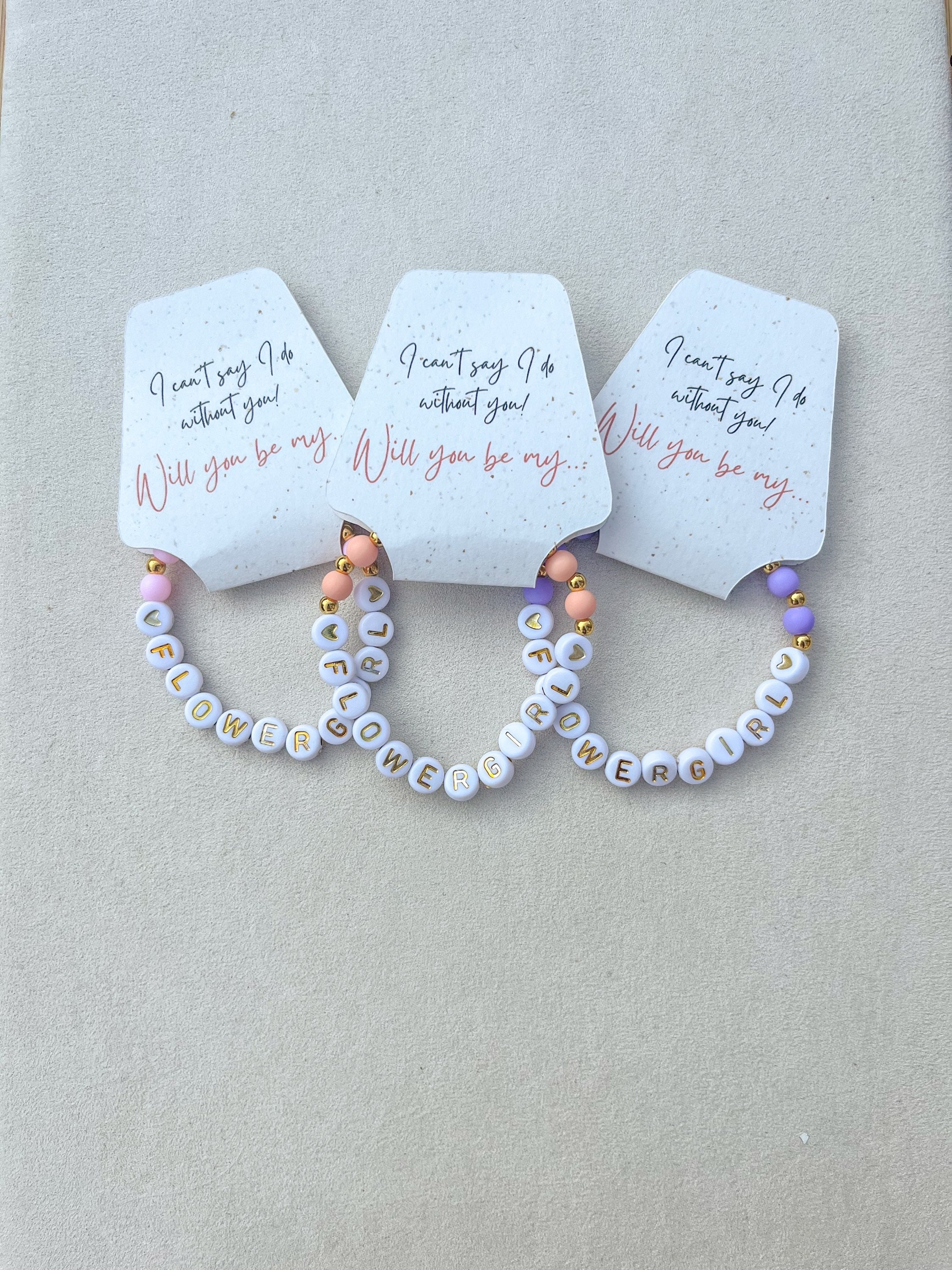 Will you be my flower girl? Children's Bracelet image 